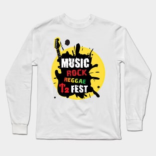 Music Reggae Long Sleeve T-Shirt